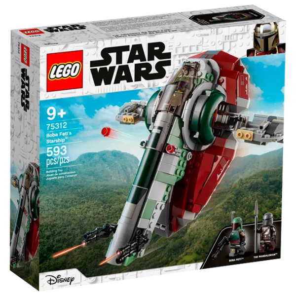 Constructor LEGO Boba Fett's Starship Navă spațială/ Multicolor photo 1 Constructor LEGO Boba Fett's Starship Navă spațială/ Multicolor photo 1