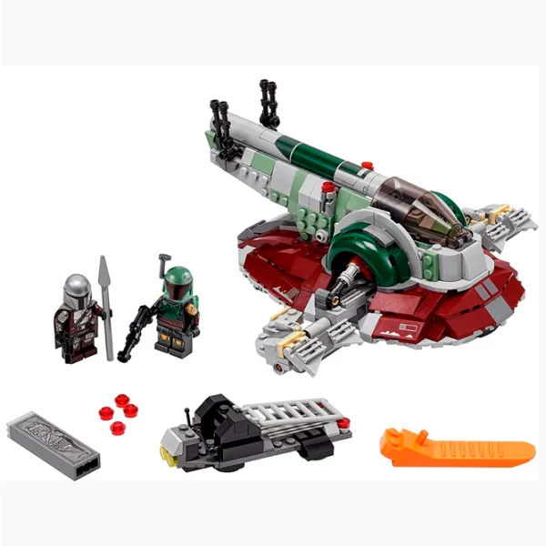 Constructor LEGO Boba Fett's Starship Navă spațială/ Multicolor photo 3 Constructor LEGO Boba Fett's Starship Navă spațială/ Multicolor photo 3