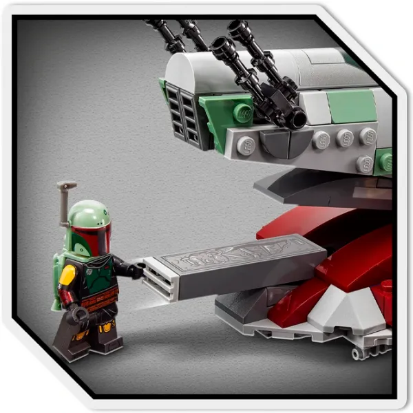 Constructor LEGO Boba Fett's Starship Navă spațială/ Multicolor photo 7 Constructor LEGO Boba Fett's Starship Navă spațială/ Multicolor photo 7
