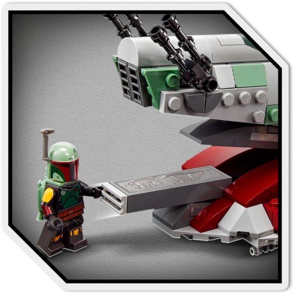 Constructor LEGO Boba Fett's Starship Navă spațială/ Multicolor photo 7 Constructor LEGO Boba Fett's Starship Navă spațială/ Multicolor photo 7