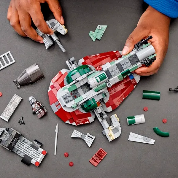 Constructor LEGO Boba Fett's Starship Navă spațială/ Multicolor photo 9 Constructor LEGO Boba Fett's Starship Navă spațială/ Multicolor photo 9