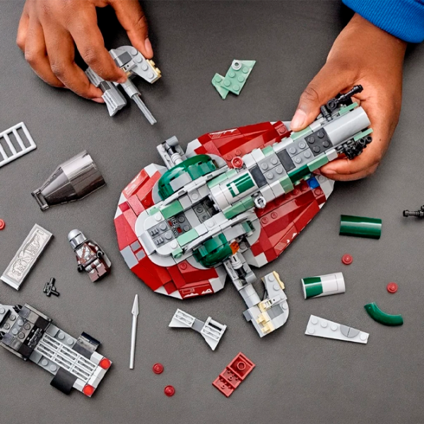 Constructor LEGO Boba Fett's Starship Navă spațială/ Multicolor photo 9 Constructor LEGO Boba Fett's Starship Navă spațială/ Multicolor photo 9