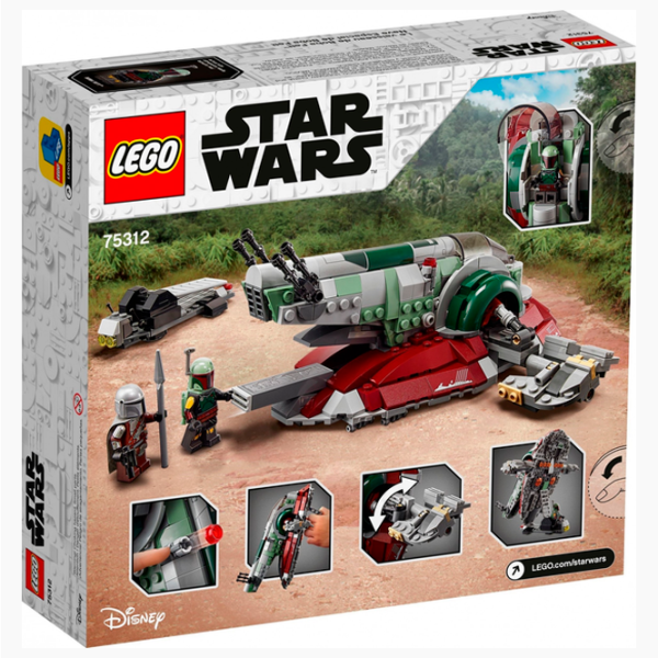 Constructor LEGO Boba Fett's Starship Navă spațială/ Multicolor photo 12 Constructor LEGO Boba Fett's Starship Navă spațială/ Multicolor photo 12