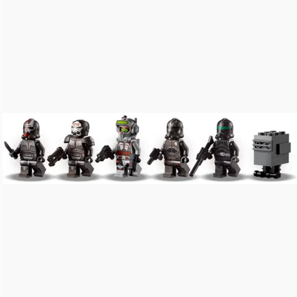 Constructor LEGO The Bad Batch Attack Shuttle Figuri/ Multicolor photo 8