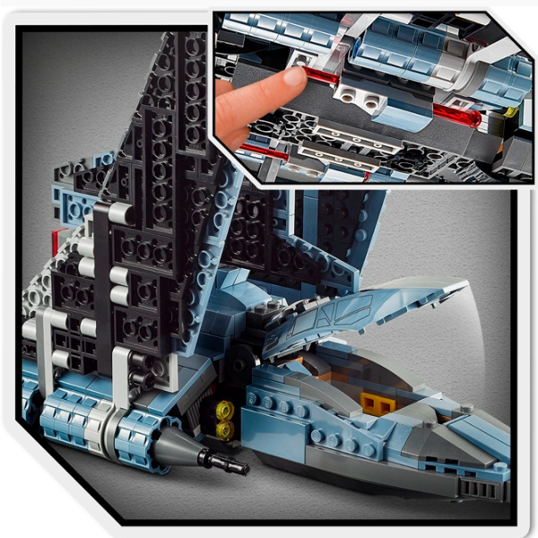 Constructor LEGO The Bad Batch Attack Shuttle Figuri/ Multicolor photo 10
