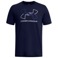 Tricou pentru bărbați Under Armour 1382915-410 40% poliester/ Blue