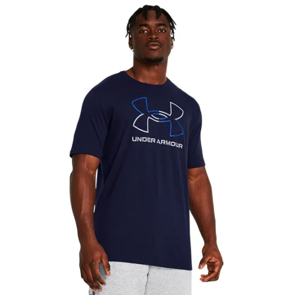 Футболка для мужчин Under Armour 1382915-410 40% полиэстер/ Blue photo 3 Футболка для мужчин Under Armour 1382915-410 40% полиэстер/ Blue photo 3