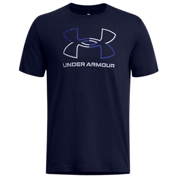 Футболка для мужчин Under Armour 1382915-410 40% полиэстер/ Blue photo 1 Футболка для мужчин Under Armour 1382915-410 40% полиэстер/ Blue photo 1
