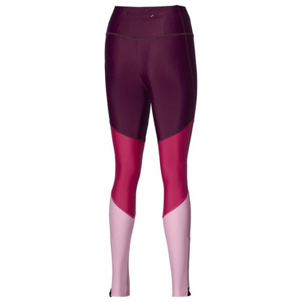 Colanți sport pentru femei Mizuno Core Long Tight S/ Burgundy photo 2