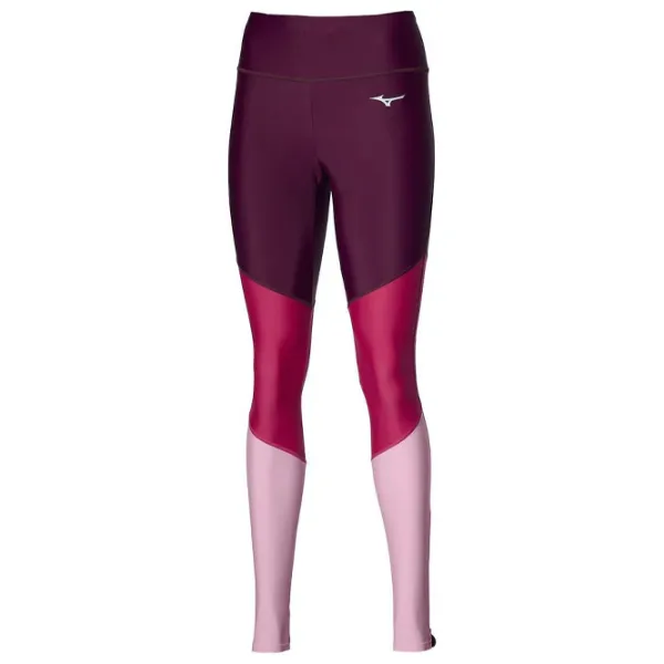 Тайтсы для женщин Mizuno Core Long Tight M/ Бургундия photo 1