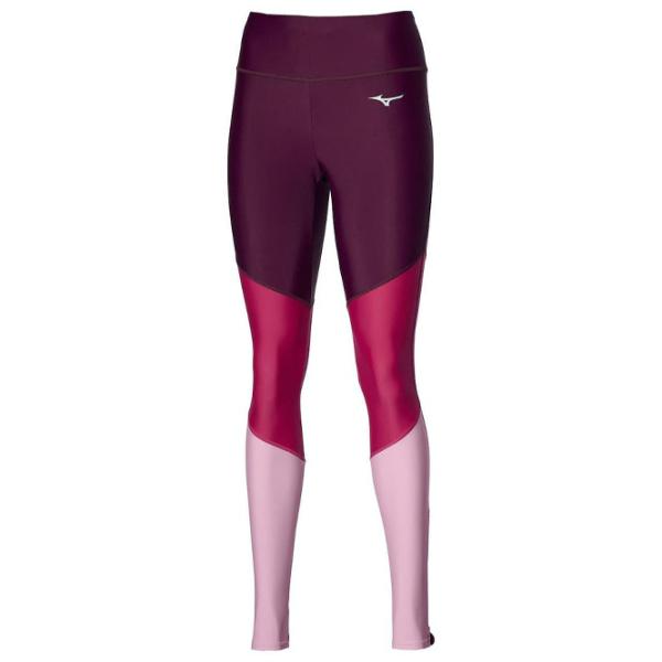 Тайтсы для женщин Mizuno Core Long Tight M/ Бургундия photo 1