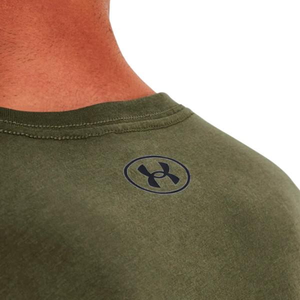 Tricou pentru bărbați Under Armour 1326799-390 40% poliester/ Green photo 4 Tricou pentru bărbați Under Armour 1326799-390 40% poliester/ Green photo 4