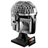Constructor LEGO The Mandalorian Helmet Clasic/ Gray photo 2