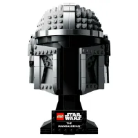 Constructor LEGO The Mandalorian Helmet Clasic/ Gray photo 4