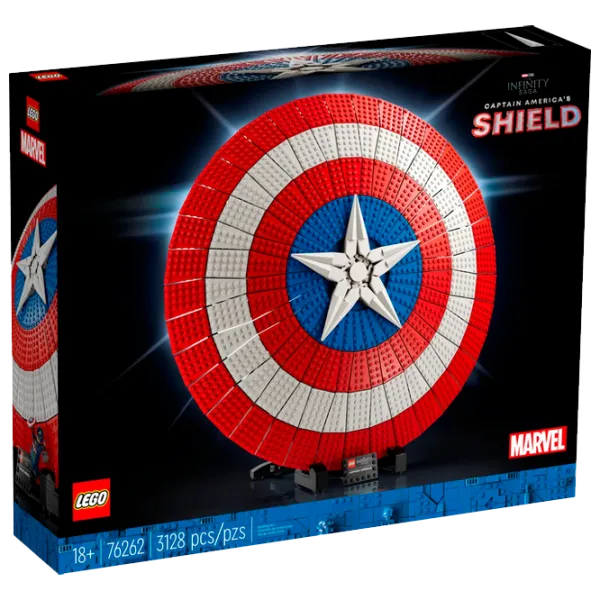 Constructor LEGO Captain America's Shield Clasic/ Multicolor photo 1