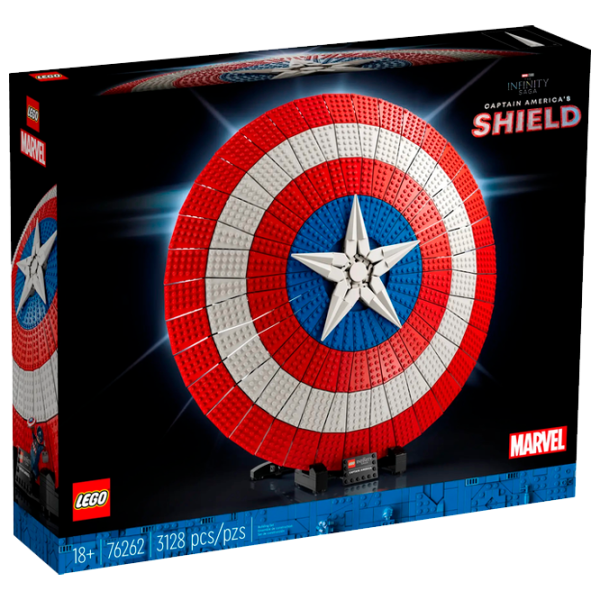 Constructor LEGO Captain America's Shield Clasic/ Multicolor photo 1