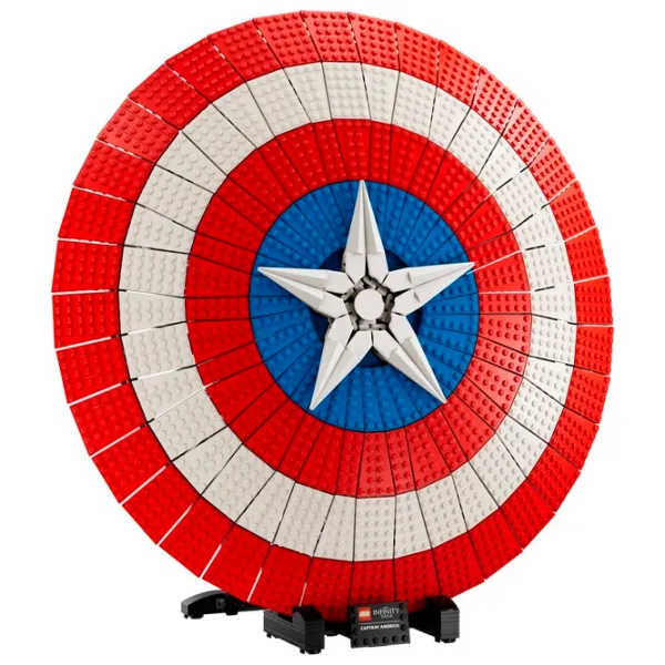 Constructor LEGO Captain America's Shield Clasic/ Multicolor photo 2