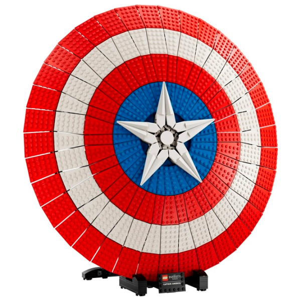 Constructor LEGO Captain America's Shield Clasic/ Multicolor photo 2