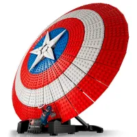 Constructor LEGO Captain America's Shield Clasic/ Multicolor photo 3
