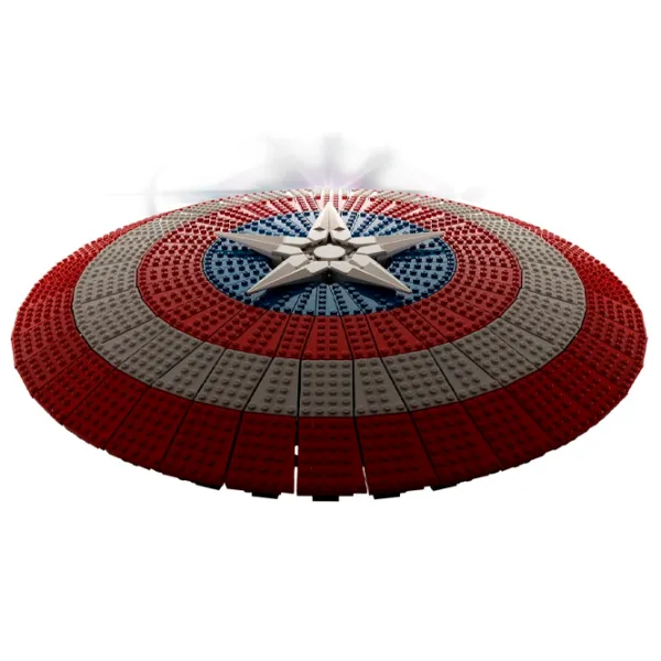 Constructor LEGO Captain America's Shield Clasic/ Multicolor photo 4