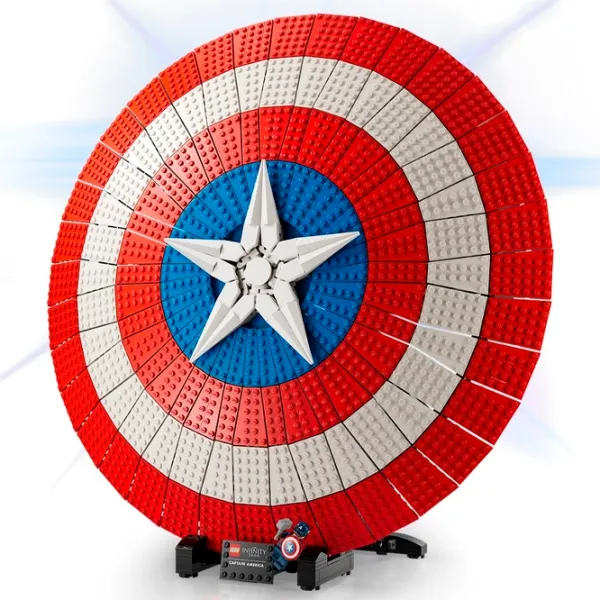 Constructor LEGO Captain America's Shield Clasic/ Multicolor photo 5