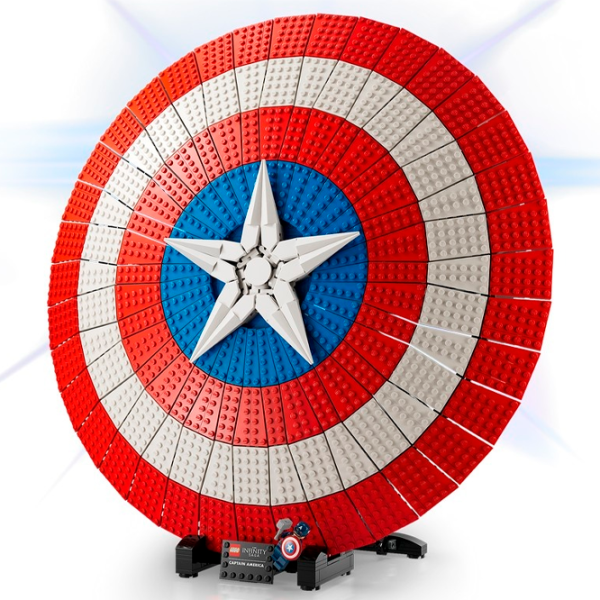 Constructor LEGO Captain America's Shield Clasic/ Multicolor photo 5