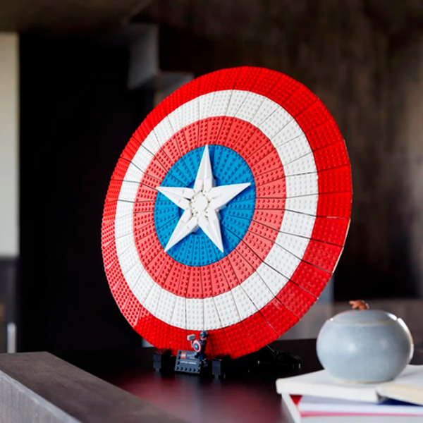 Constructor LEGO Captain America's Shield Clasic/ Multicolor photo 7