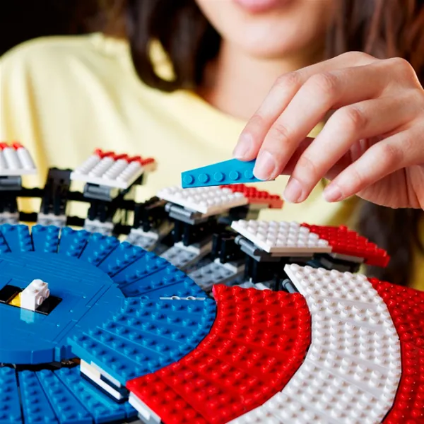 Constructor LEGO Captain America's Shield Clasic/ Multicolor photo 12