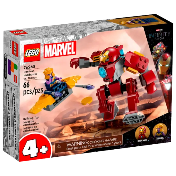 Constructor LEGO Iron Man Hulkbuster vs. Thanos Scenă din film/ Multicolor photo 1