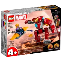 Constructor LEGO Iron Man Hulkbuster vs. Thanos Scenă din film/ Multicolor