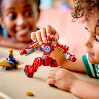Constructor LEGO Iron Man Hulkbuster vs. Thanos Scenă din film/ Multicolor photo 10