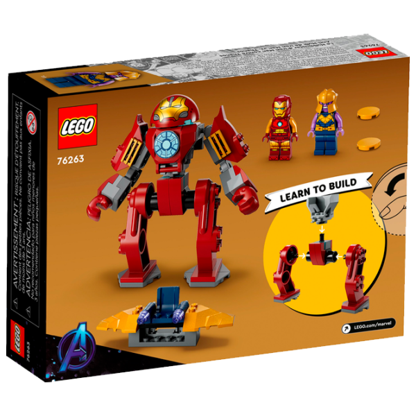 Constructor LEGO Iron Man Hulkbuster vs. Thanos Scenă din film/ Multicolor photo 11