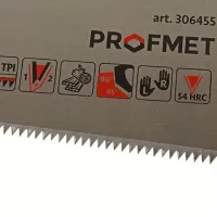 Fierăstrău manual Pentru lemn Profmet 306455 500 mm/ Oțel photo 2