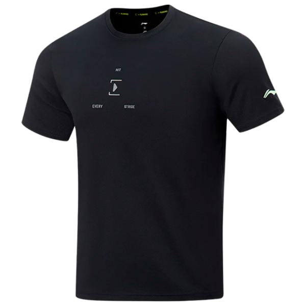 Tricou pentru bărbați Li-Ning ATST079-1B 100% poliester/ Black photo 1 Tricou pentru bărbați Li-Ning ATST079-1B 100% poliester/ Black photo 1