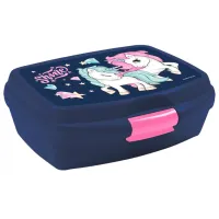 Ланч-бокс Derform Unicorn SJR14 0.6 л/ Пластик/ Blue