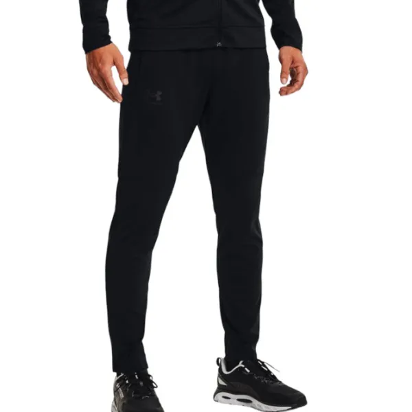 Pantaloni sportivi pentru bărbați Under Armour ua pique track pant-blk S/ Black photo 1 Pantaloni sportivi pentru bărbați Under Armour ua pique track pant-blk S/ Black photo 1