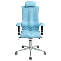 Fotoliu de birou Kulik System Elegance ECO Piele/ Sierra Blue