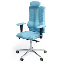 Офисное кресло Kulik System Elegance ЭКО Кожа/ Небесно Голубой photo 2