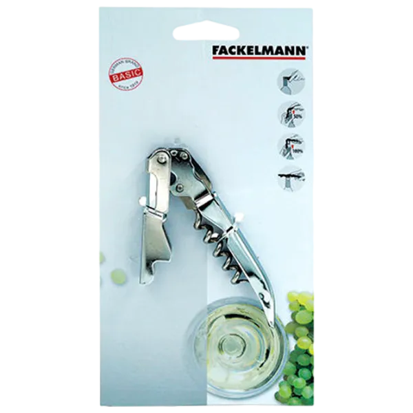 Tirbușon Fackelmann 22890 Argintiu photo 1