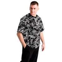 Tricou pentru bărbați Peak FW6241491 0020 19% viscoză/ Black