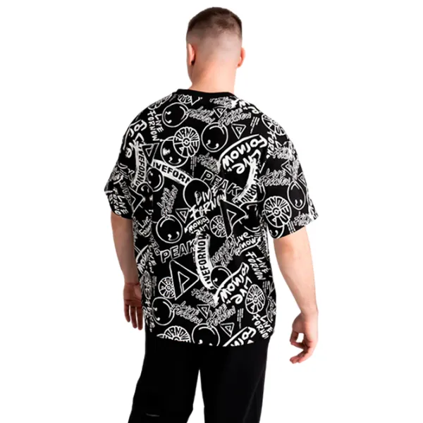 Футболка для мужчин Peak FW6241491 0020 19% вискоза/ Black photo 2 Футболка для мужчин Peak FW6241491 0020 19% вискоза/ Black photo 2