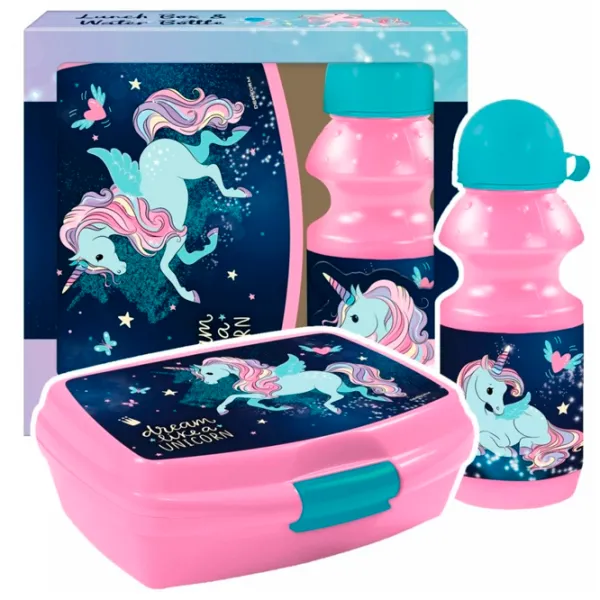 Ланч-бокс Derform Unicorn ZSBJR13 0.33 л/ Пластик/ Pink photo 3 Ланч-бокс Derform Unicorn ZSBJR13 0.33 л/ Пластик/ Pink photo 3
