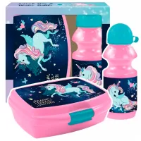Lunch box Derform Unicorn ZSBJR13 0.33 l/ Plastic/ Pink photo 3