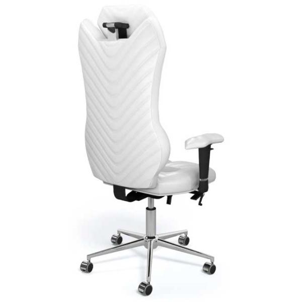 Офисное кресло Kulik System Monarch ЭКО Кожа/ White photo 3 Офисное кресло Kulik System Monarch ЭКО Кожа/ White photo 3