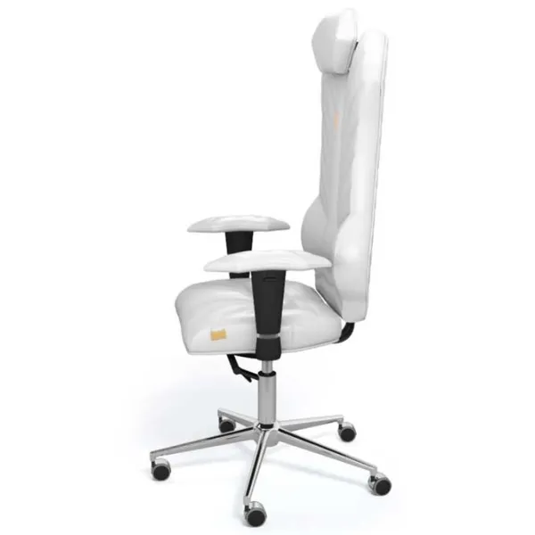 Офисное кресло Kulik System Monarch ЭКО Кожа/ White photo 5 Офисное кресло Kulik System Monarch ЭКО Кожа/ White photo 5