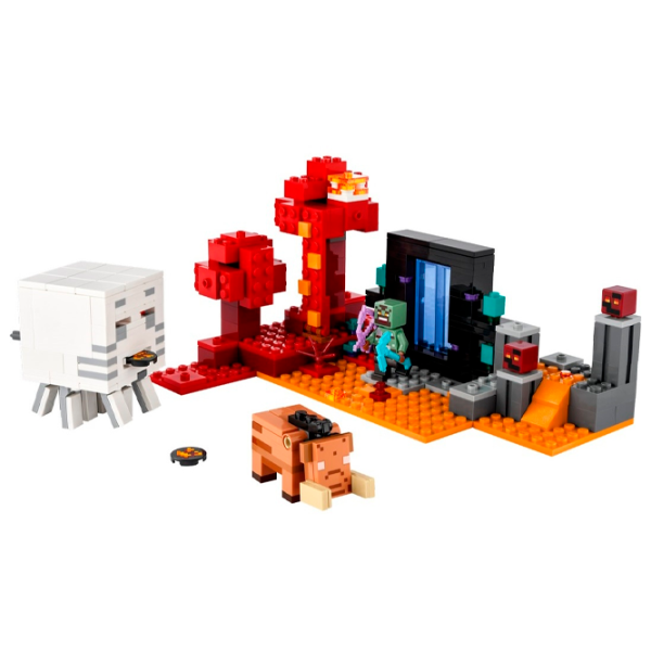Constructor LEGO The Nether Portal Ambush Clasic/ Multicolor photo 2