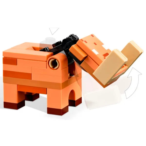 Constructor LEGO The Nether Portal Ambush Clasic/ Multicolor photo 5