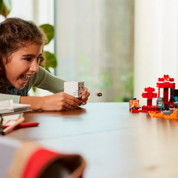 Constructor LEGO The Nether Portal Ambush Clasic/ Multicolor photo 7