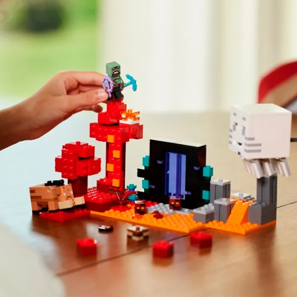Constructor LEGO The Nether Portal Ambush Clasic/ Multicolor photo 8