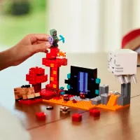 Constructor LEGO The Nether Portal Ambush Clasic/ Multicolor photo 8